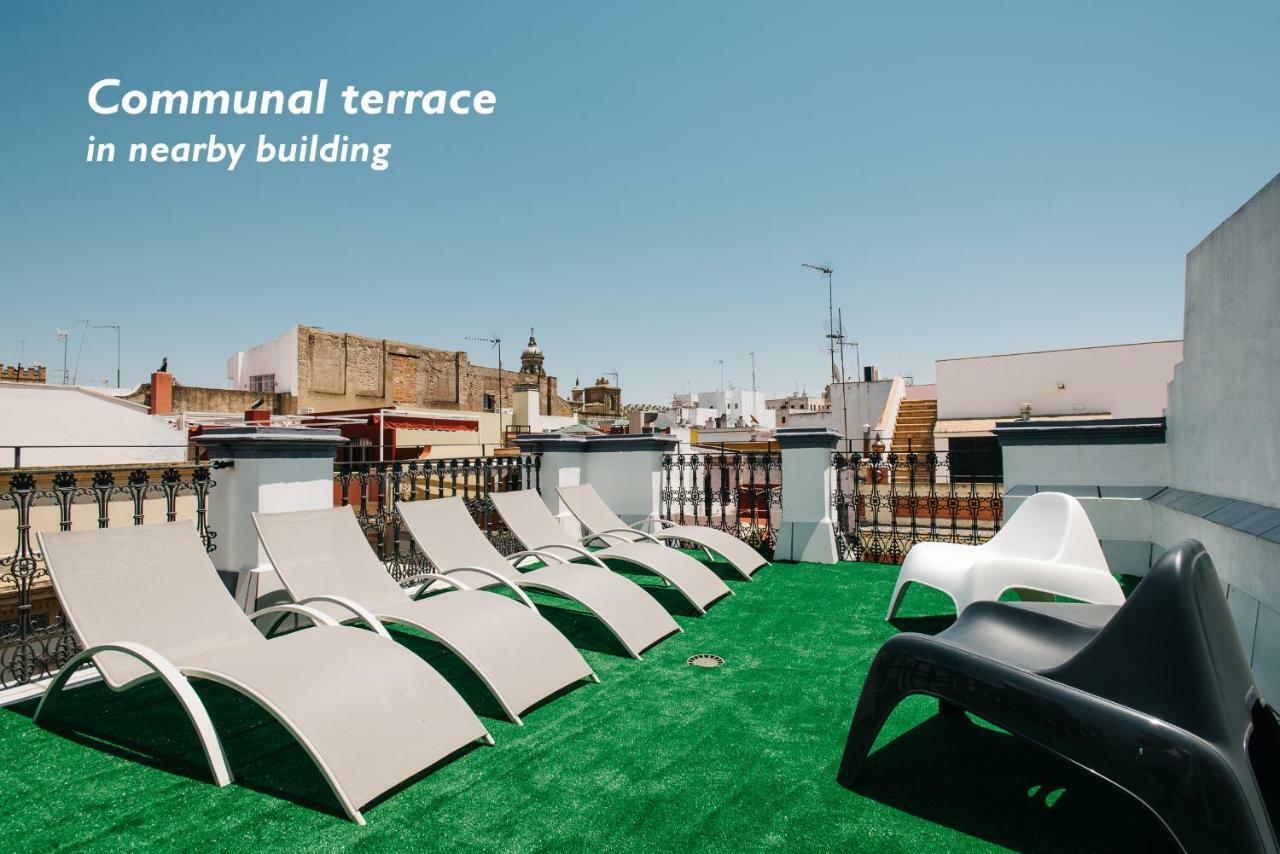 Hostly Acetres 1B-2B Center-Fibre-Conmunal Terrace-Parking Optional إشبيلية المظهر الخارجي الصورة